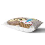 - Rh-Dik-832-Gorsel2 - Realhomes Modern Baykuş Desen Dijital Baskılı Dikdörtgen Yastık Kırlent Kılıfı Realhomes