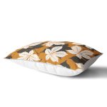 Rengarenk Zemin Üzerinde Çiçek Desenli Dijital Baskılı Modern Dikdörtgen Yastık Kırlent Kılıfı Realhomes