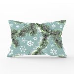 - Rh-Dik-8402-Gorsel1 - Realhomes Renkli Zeminli Kartanesi Desenli Dijital Baskılı Modern Dikdörtgen Yastık Kırlent Kılıfı Realhomes