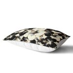 - Rh-Dik-8408-Gorsel2 - Realhomes Rengarenk Zemin Üzerinde Siyah Çiçek Desenli Dikdörtgen Yastık Kırlent Kılıfı Realhomes