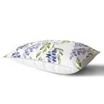 Çiçek Desenli Dijital Baskılı Dikdörtgen Yastık Kırlent Kılıfı Realhomes