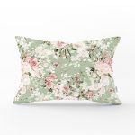 - Rh-Dik-8422-Gorsel1 - Realhomes Rengarenk Zemin Üzerinde Beyaz Çiçek Desenli Dikdörtgen Yastık Kırlent Kılıfı Realhomes
