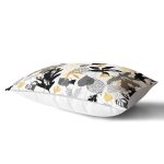 - Rh-Dik-8438-Gorsel2 - Realhomes Beyaz Zemin Üzerinde Gold Detaylı Yaprak Desenli Modern Dikdörtgen Yastık Kırlent Kılıfı Realhomes