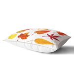 - Rh-Dik-8455-Gorsel2 - Realhomes Beyaz Zemin Üzerinde Renki Sonbahar Yaprak Desenli Modern Dikdörtgen Yastık Kırlent Kılıfı Realhomes