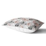 - Rh-Dik-8457-Gorsel2 - Realhomes Pastel Zemin Üzerinde Yaprak Desenli Dijital Baskılı Modern Dikdörtgen Yastık Kırlent Kılıfı Realhomes