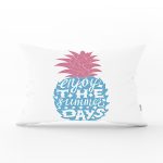 Real Homes Dijital Baskılı Dikdörtgen Yastık Kırlent Kılıfı Realhomes