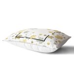 - Rh-Dik-8460-Gorsel2 - Realhomes Beyaz Zemin Üzerinde Geometrik Desenli Yaprak Motifli Dikdörtgen Yastık Kırlent Kılıfı Realhomes