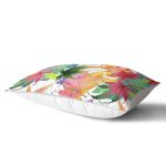 - Rh-Dik-8473-Gorsel2 - Realhomes Beyaz Zeminli Renkli Yaprak Desenli Dijital Baskılı Modern Dikdörtgen Yastık Kırlent Kılıfı Realhomes