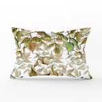 - Rh-Dik-8486-Gorsel1 - Realhomes Beyaz Zeminli Sonbahar Yaprak Desenli Dijital Baskılı Modern Dikdörtgen Yastık Kırlent Kılıfı Realhomes