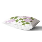 - Rh-Dik-8493-Gorsel2 - Realhomes Beyaz Zemin Üzerinde Yeşil Yapraklı Çiçek Desenli Modern Dikdörtgen Yastık Kırlent Kılıfı Realhomes