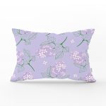 - Rh-Dik-8496-Gorsel1 - Realhomes Renkli Zemin Üzerinde Yaprak Desenli Dijital Baskılı Modern Dikdörtgen Yastık Kırlent Kılıfı Realhomes