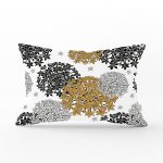 - Rh-Dik-8515-Gorsel1 - Realhomes Beyaz Zemin Üzerinde Rengarenk Çiçek Desenli Dikdörtgen Yastık Kırlent Kılıfı Realhomes