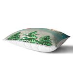 Christmas Temalı Dijital Baskılı Dikdörtgen Yastık Kırlent Kılıfı Realhomes