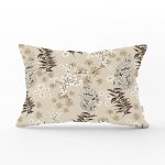 - Rh-Dik-8579-Gorsel1 - Realhomes Pastel Zeminli Renkli Yaprak Desenli Dijital Baskılı Modern Dikdörtgen Yastık Kırlent Kılıfı Realhomes