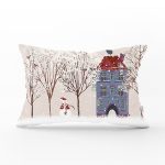 - Rh-Dik-86-Gorsel1 - Realhomes Kar Manzaralı Dijital Baskılı Dekoratif Dikdörtgen Yastık Kırlent Kılıfı Realhomes