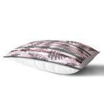 Rengarenk Zemin Üzerinde Çiçek Desenli Dijital Baskılı Modern Dikdörtgen Yastık Kırlent Kılıfı Realhomes