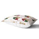 - Rh-Dik-8620-Gorsel2 - Realhomes Beyaz Zeminli Ekoseli Çan Desenli Dijital Baskılı Modern Dikdörtgen Yastık Kırlent Kılıfı Realhomes