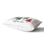 - Rh-Dik-8621-Gorsel2 - Realhomes  Beyaz Zemin Üzerinde Ekoseli Çamağacı Desenli Dijital Baskılı Modern Dikdörtgen Yastık Kılıfı Realhomes