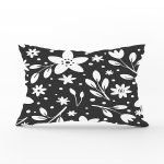 - Rh-Dik-864-Gorsel1 - Realhomes Modern Çiçek Desenli Dijital Baskılı Dikdörtgen Yastık Kırlent Kılıfı Realhomes