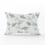 - Rh-Dik-8672-Gorsel1 - Realhomes Renkli Zeminli Çam Ağacı Yapraklı Dijital Baskılı Modern Dikdörtgen Yastık Kırlent Kılıfı Realhomes