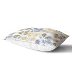 - Rh-Dik-8717-Gorsel2 - Realhomes Beyaz Zeminli Renkli Yaprak Desenli Dijital Baskılı Modern Dikdörtgen Yastık Kırlent Kılıfı Realhomes