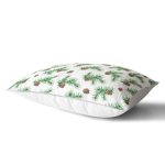 - Rh-Dik-8729-Gorsel2 - Realhomes Beyaz Zemin Üzerinde Çam Kozalağı Desenli Dikdörtgen Yastık Kırlent Kılıfı Realhomes