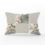 - Rh-Dik-8772-Gorsel1 - Realhomes  Renkli Zeminli Geometrik Desenli Dijital Baskılı Modern Dikdörtgen Yastık Kırlent Kılıfı Realhomes