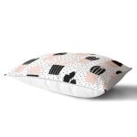 - Rh-Dik-8845-Gorsel2 - Realhomes Beyaz Zemin Üzerinde Siyah Puantiyeli Kaktüs Desenli Dikdörtgen Yastık Kırlent Kılıfı Realhomes