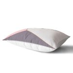 Renkli Geometrik Desenli Mermer Motifli Dijital Baskılı Modern Dikdörtgen Yastık Kılıfı Realhomes