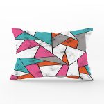 - Rh-Dik-8899-Gorsel1 - Realhomes Renkli Geometrik Desenli Mermer Motifli Dijital Baskılı Modern Dikdörtgen Kırlent Kılıfı Realhomes