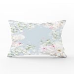- Rh-Dik-8921-Gorsel1 - Realhomes Rengarenk Zeminli Beyaz Çiçek Desenli Dijital Baskılı Modern Dikdörtgen Yastık Kırlent Kılıfı Realhomes
