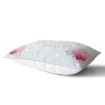 - Rh-Dik-8923-Gorsel2 - Realhomes Rengarenk Zeminli Ortanca Çiçek Desenli Dijital Baskılı Modern Dikdörtgen Yastık Kırlent Kılıfı Realhomes