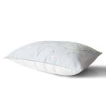 Pastel Zeminli Rengarenk Ortanca Çiçek Dijital Baskılı Modern Dikdörtgen Yastık Kırlent Kılıfı Realhomes