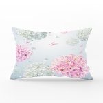 - Rh-Dik-8931-Gorsel1 - Realhomes Pastel Zeminli Rengarenk Ortanca Çiçek Dijital Baskılı Modern Dikdörtgen Yastık Kırlent Kılıfı Realhomes