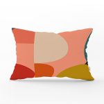 Realhomes Özel Tasarım Dijital Baskılı Modern Dikdörtgen Yastık Kırlent Kılıfı Realhomes