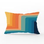 Realhomes Özel Tasarım Dijital Baskılı Modern Dikdörtgen Yastık Kırlent Kılıfı Realhomes