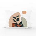 Realhomes Özel Tasarım Dijital Baskılı Modern Dikdörtgen Yastık Kırlent Kılıfı Realhomes