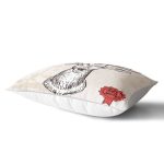 - Rh-Dik-93-Gorsel2 - Realhomes Geyik Desenli Dijital Baskılı Dekoratif Dikdörtgen Yastık Kırlent Kılıfı Realhomes