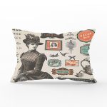 RealHomes Özel Tasarım Dijital Baskılı Modern Dikdörtgen Yastık Kırlent Kılıfı Realhomes