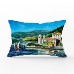 RealHomes Özel Tasarım Dijital Baskılı Modern Dikdörtgen Yastık Kırlent Kılıfı Realhomes