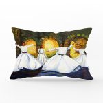 RealHomes Özel Tasarım Dijital Baskılı Modern Dikdörtgen Yastık Kırlent Kılıfı Realhomes