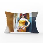 RealHomes Özel Tasarım Dijital Baskılı Modern Dikdörtgen Yastık Kırlent Kılıfı Realhomes