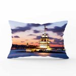 RealHomes Özel Tasarım Dijital Baskılı Modern Dikdörtgen Yastık Kırlent Kılıfı Realhomes