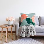 - Sonil-K-7033-Gorsel2 - Realhomes  Renkli Dağ Çizimli Dijital Baskılı Modern Raşel Kadife Yastık Kırlent Kılıfı Realhomes