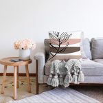 - Sonil-K-7055-Gorsel2 - Realhomes Onedraw Motifli Çiçek Dijital Baskılı Modern Raşel Kadife Yastık Kırlent Kılıfı Realhomes