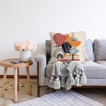 - Sonil-K-7066-Gorsel2 - Realhomes  Modern Tasarımlı Bohem Çizimli Dijital Baskılı Modern Raşel Kadife Yastık Kırlent Kılıfı Realhomes