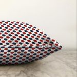 - Sonil-K-7100-Gorsel3 - Realhomes Bordo Lacıvert Puantiyeli Dijital Baskılı Modern Raşel Kadife Yastık Kırlent Kılıfı Realhomes