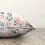 - Sonil-K-7263-Gorsel3 - Realhomes  Beyaz Zeminde Rengarenk Çiçek Desenli Dijital Baskılı Modern Raşel Kadife Yastık Kırlent Kılıfı Realhomes