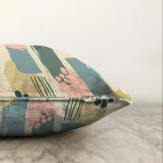 - Sonil-K-7314-Gorsel3 - Realhomes  Hardal Zeminli Renkli Çizgi Desenli Dijital Baskılı Modern Raşel Kadife Yastık Kırlent Kılıfı Realhomes