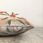 - Sonil-K-7334-Gorsel3 - Realhomes  Soft Rengarenk Onedraw Çizimli Çiçek Desenli Raşel Kadife Yastık Kırlent Kılıfı Realhomes